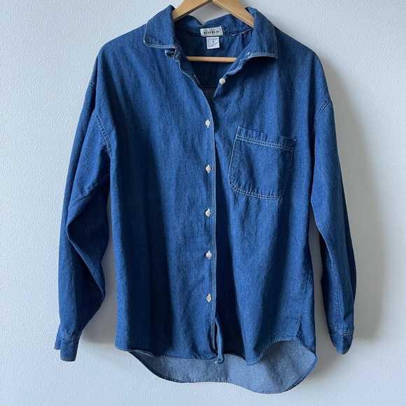 Light denim button down - Picture 2 of 3